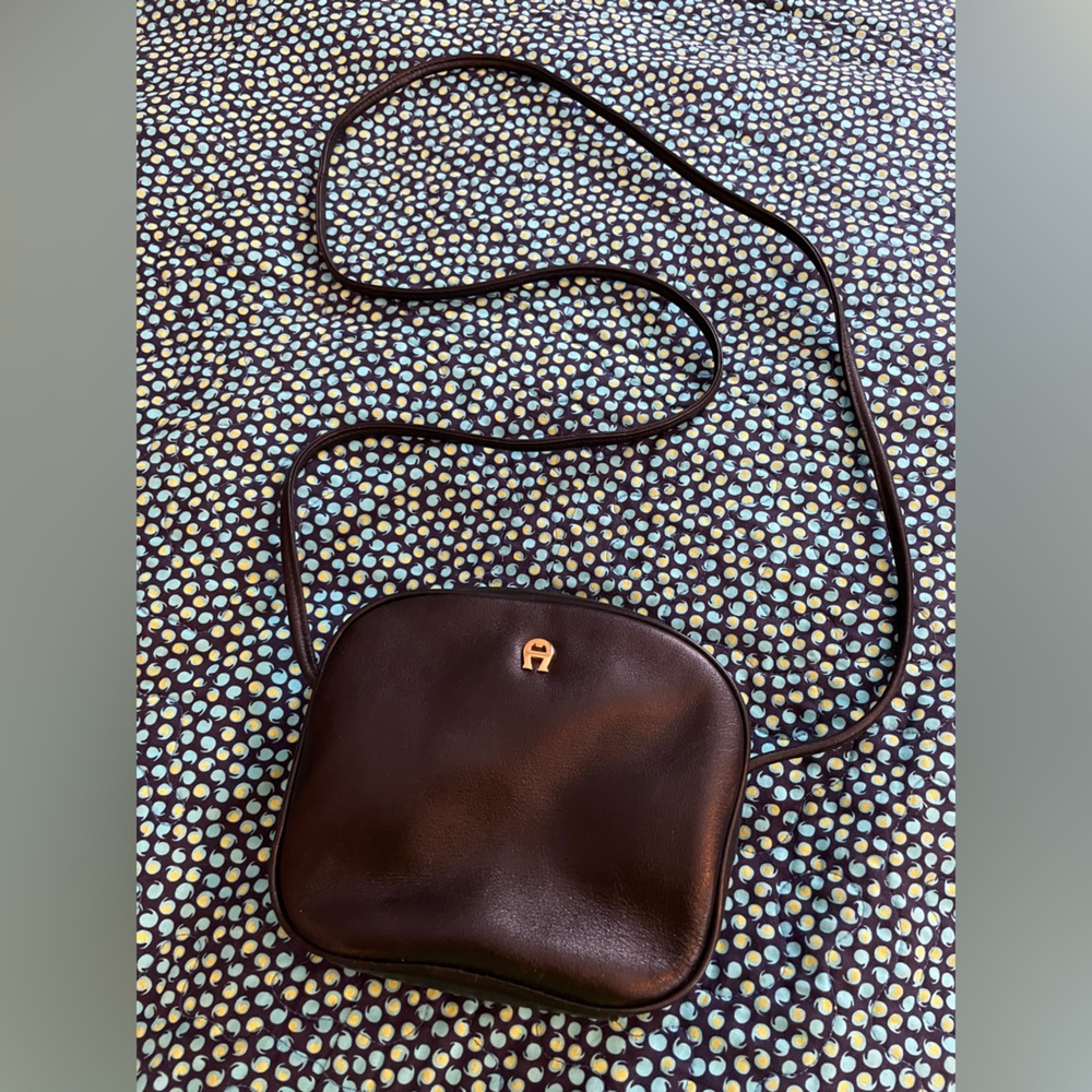 Rtienne Aigner Black Leather Bag